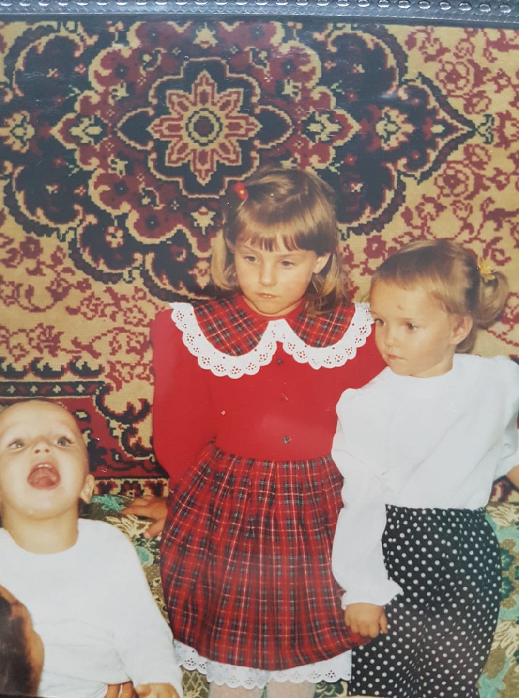 Poza cu Ruxanda fiind copil