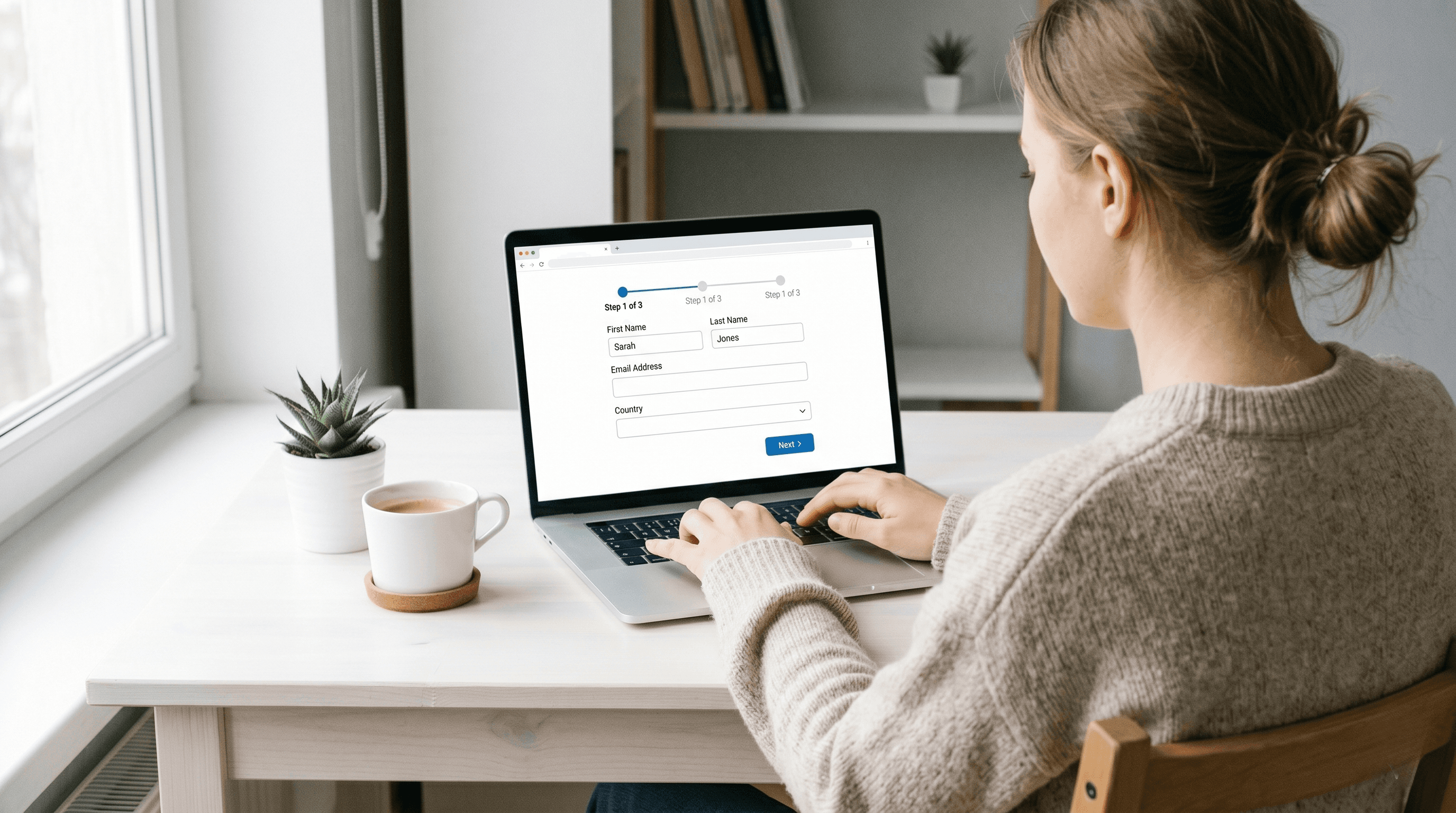 Completing the Schengen visa application form manually