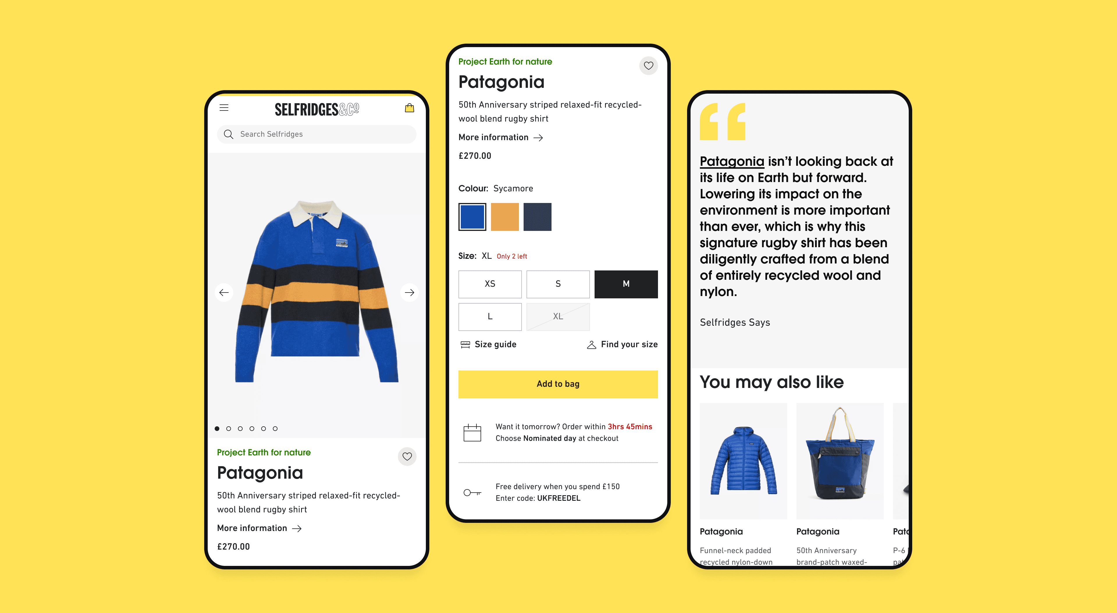 Selfridges Ecommerce