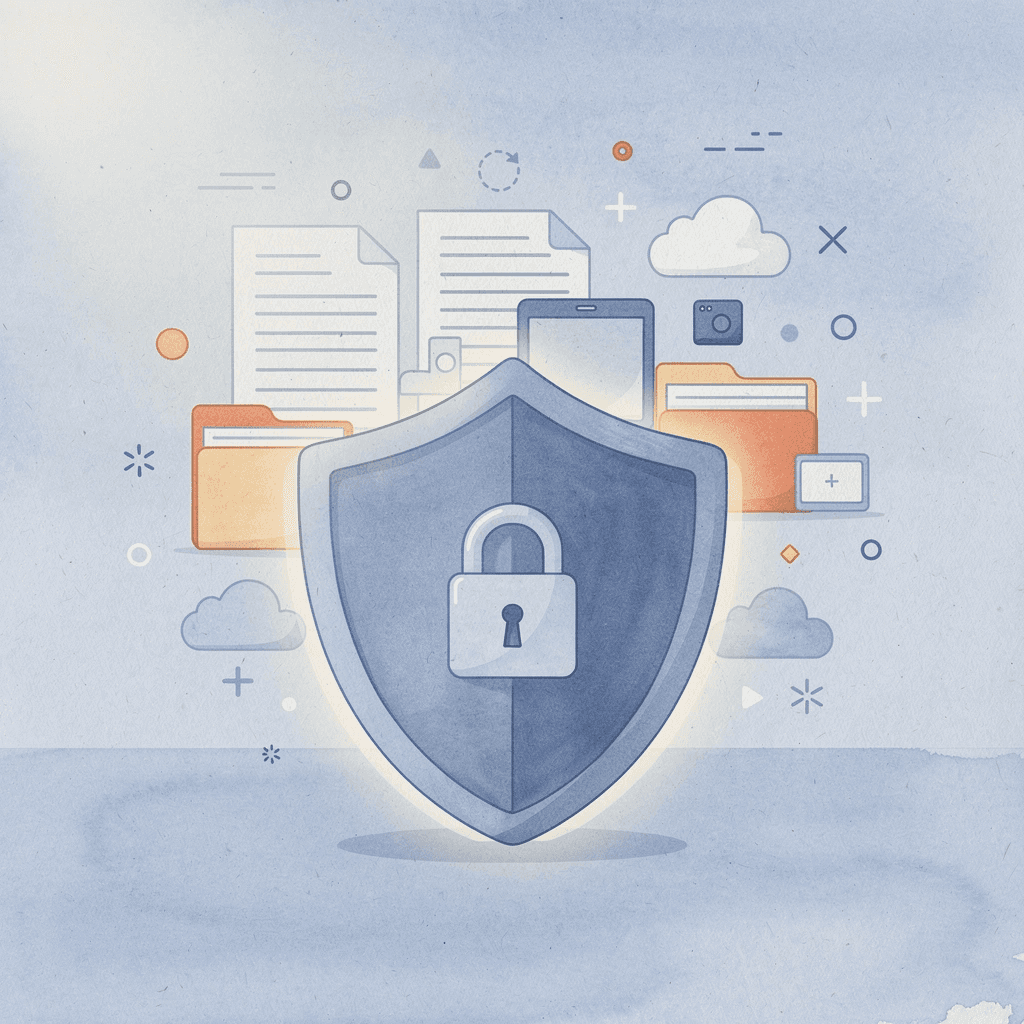 Shield protecting homeschool compliance documents