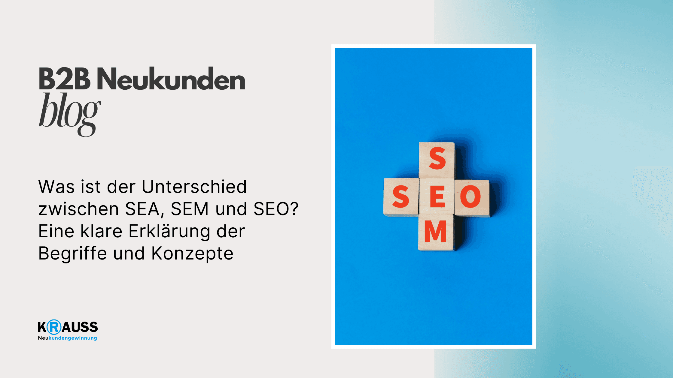 KRAUSS Neukundengewinnung