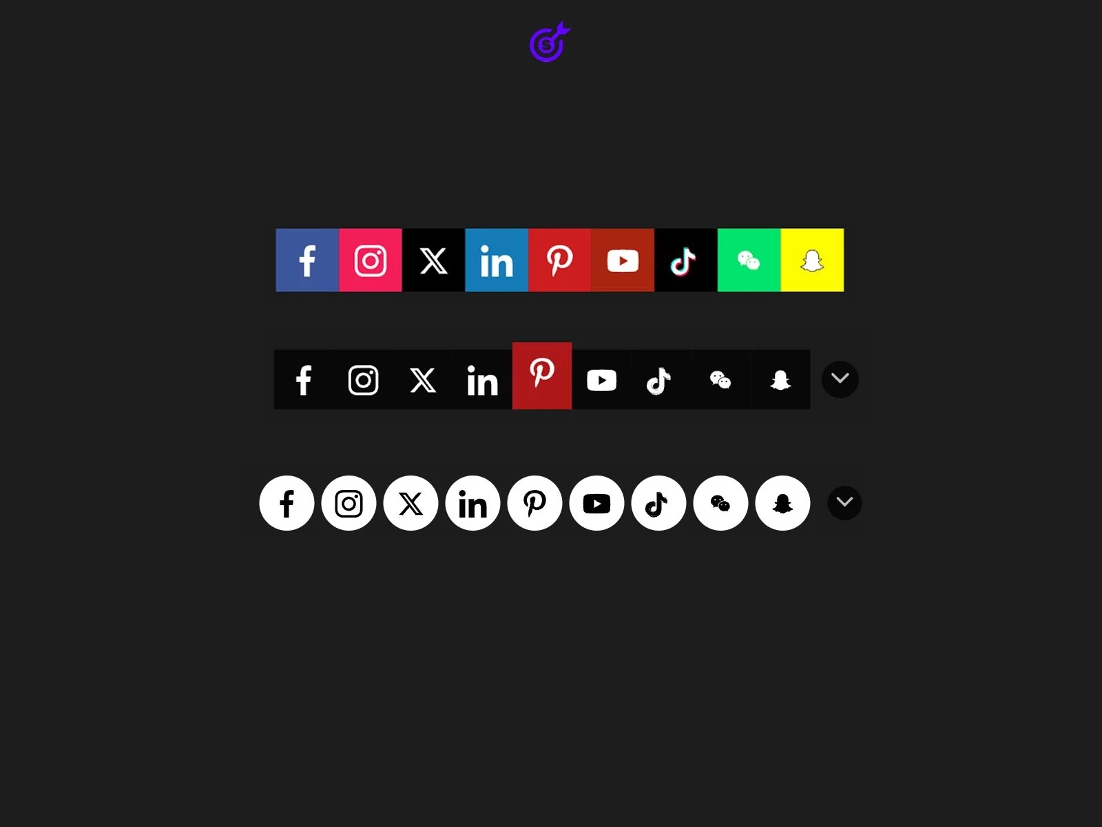 Social Follow Bar framer plugins
