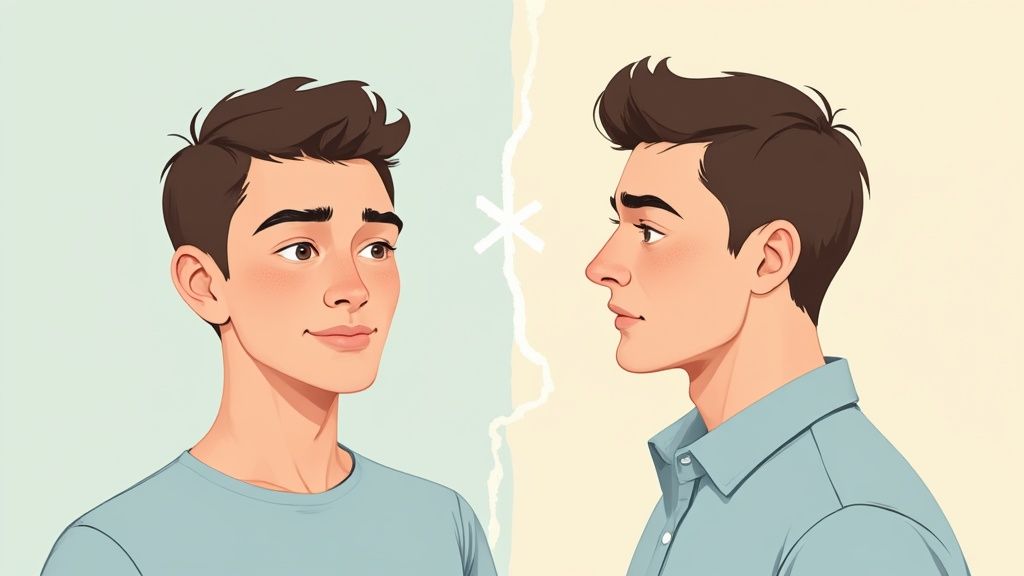 Ein professionell gekleideter Mann mit Brille lächelt in die Kamera vor einem neutralen, unscharfen Hintergrund.