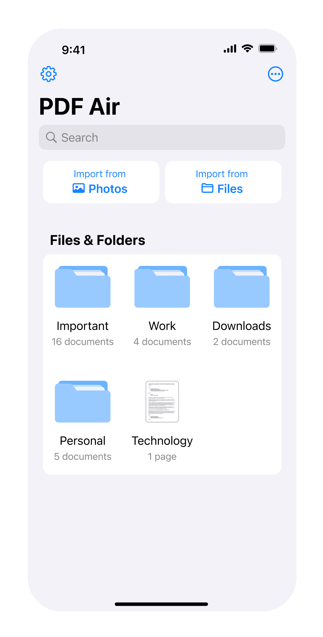 Manage PDFs anytime, anywhere.