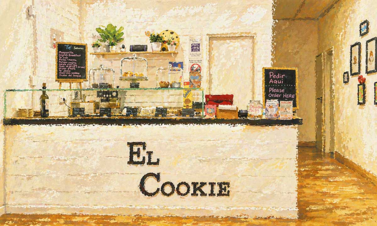 el cookie cafe interior