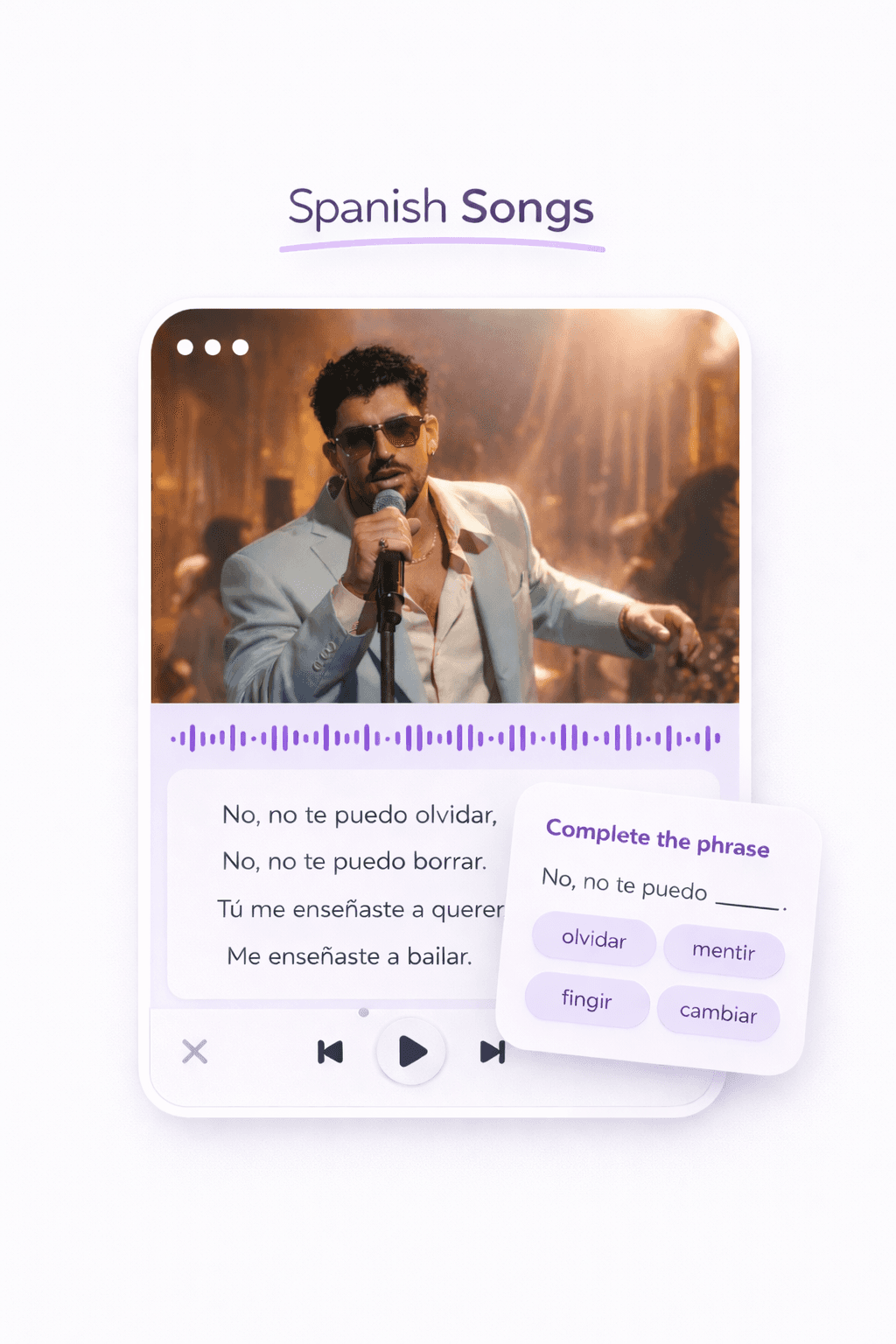 Lyric of Bud Bunny Spanish Song