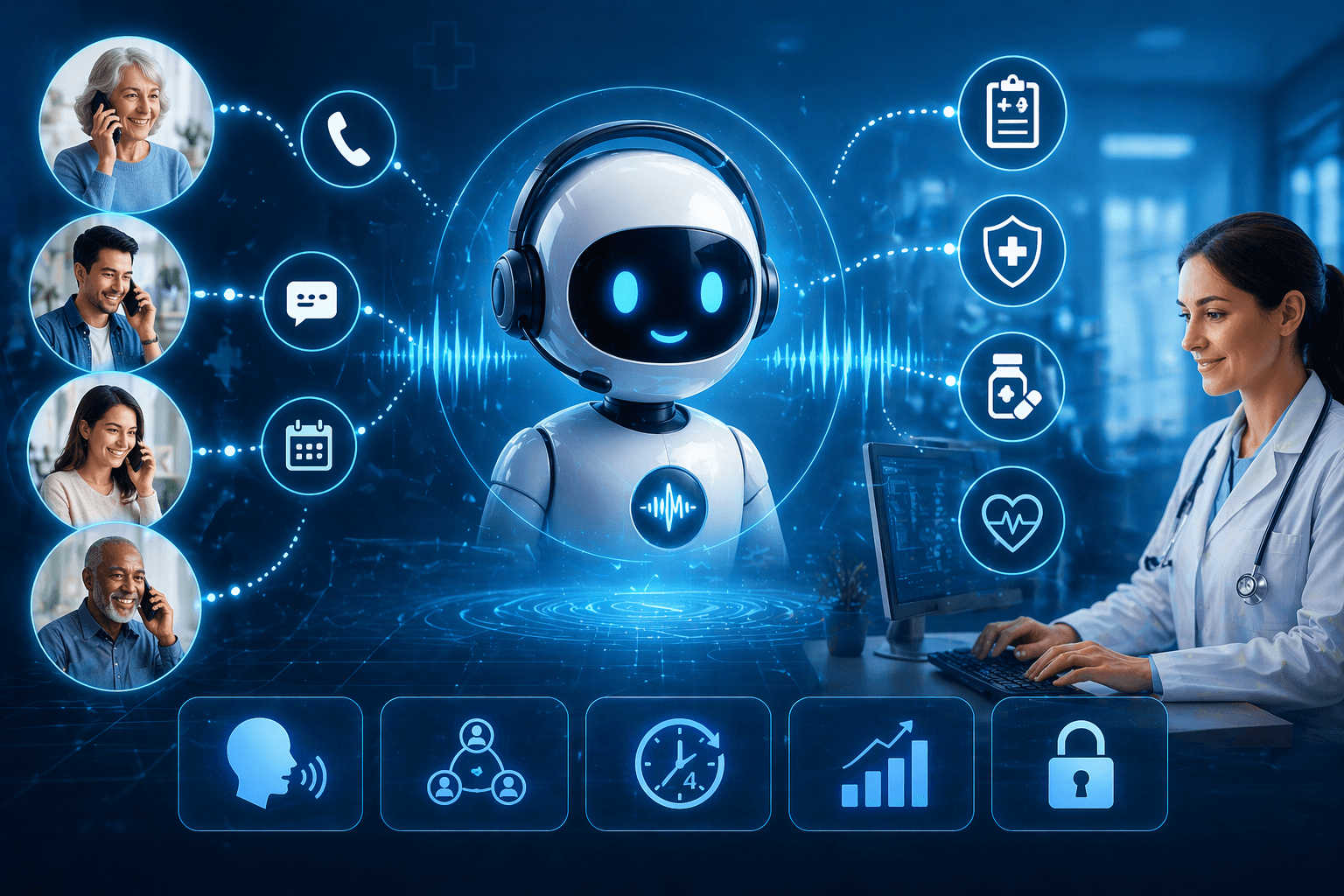 AI voice agent healthcare