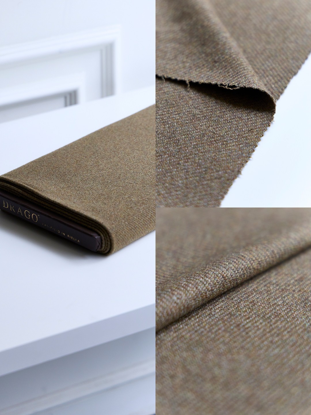 ZEGNA OLIVE GREEN CASHMERE