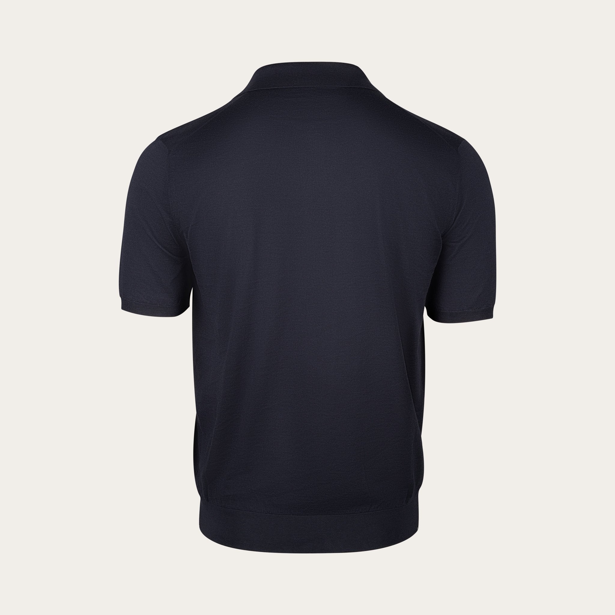 Polo - style cashmere sweater 'Duvet Exclusive' - Mandelli UK