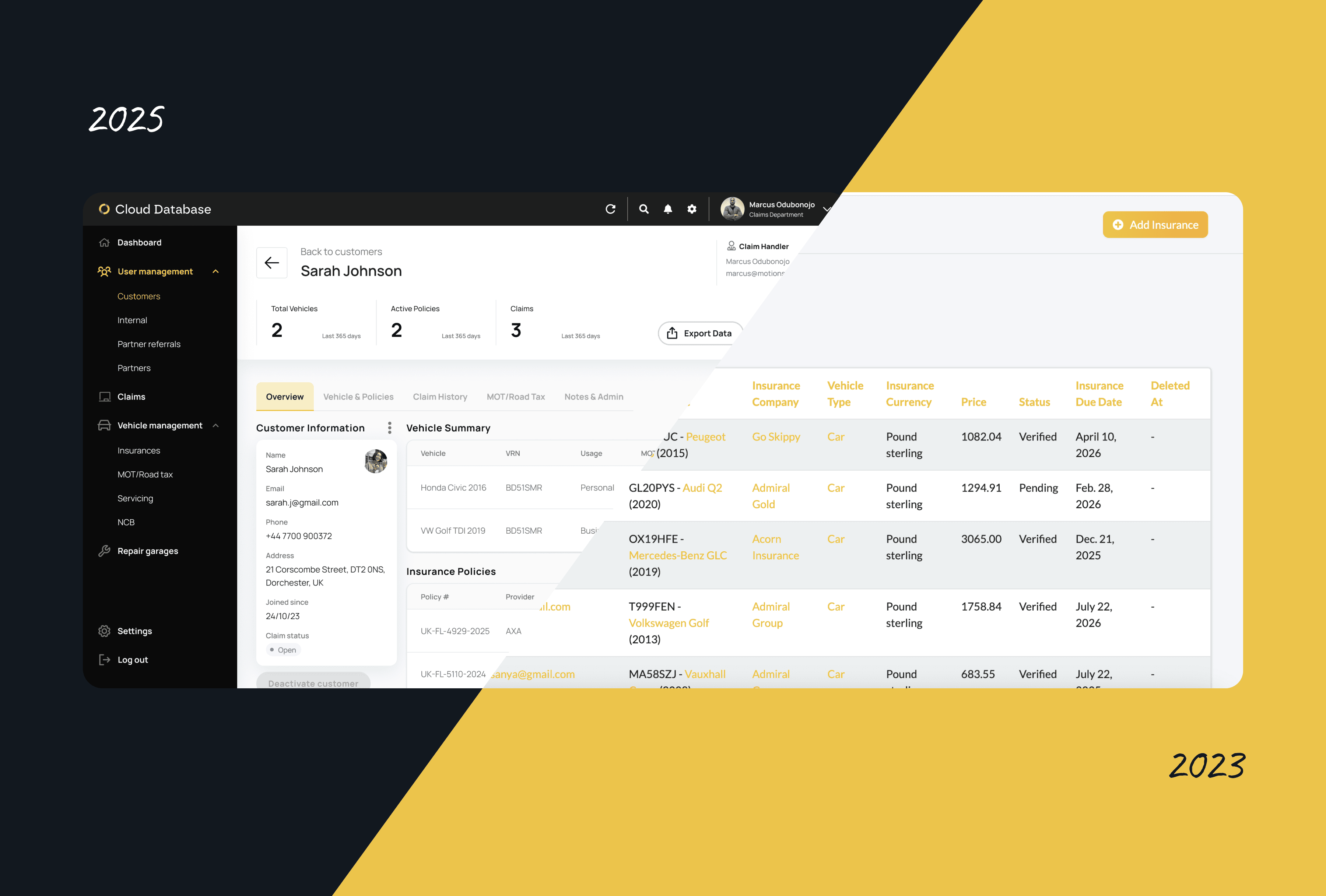 Motion Shield app in hand