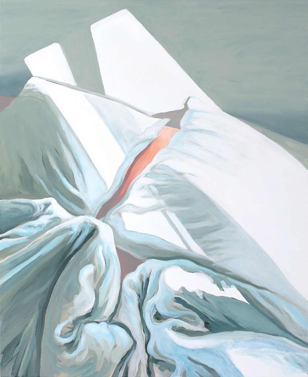 La sieste, Acrylique sur toile, 61 x 50 cm, 2022