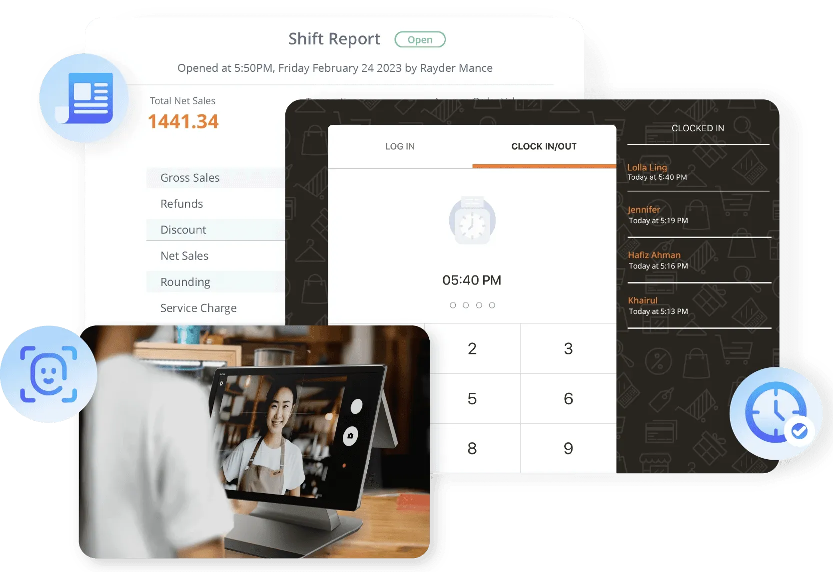 StoreHub employee management system helping Malaysian service businesses manage staff, timesheets, and payroll.