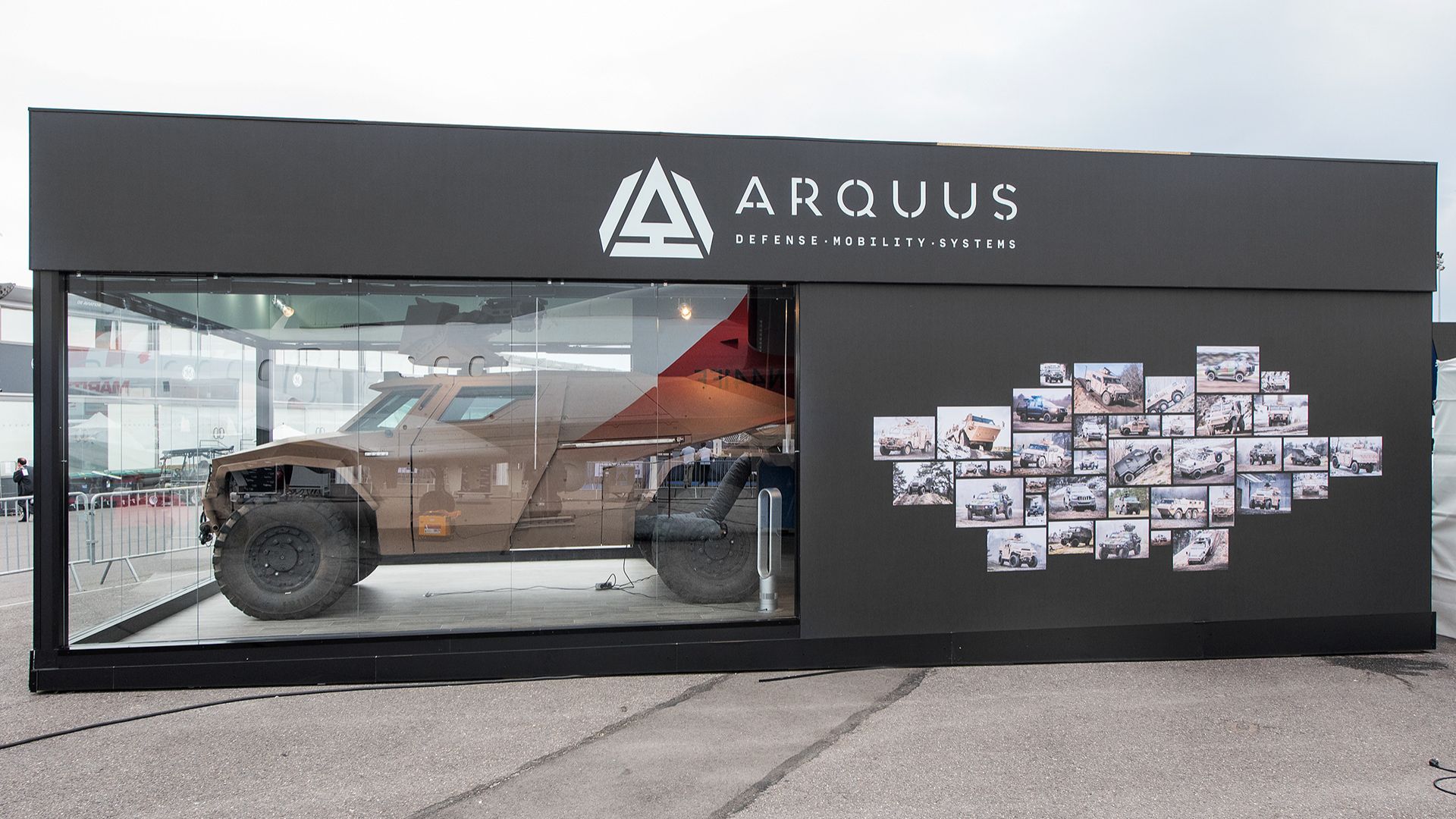 Stand Arquus SIAE par Expace
