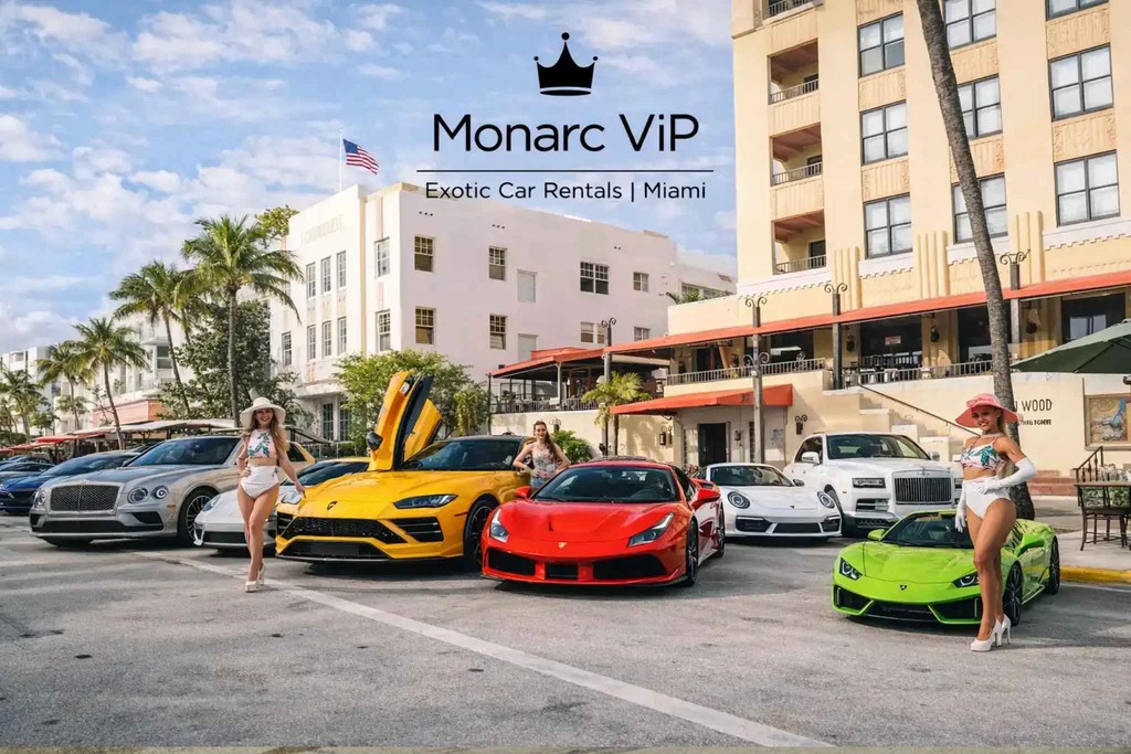 2026 Supercar Art Car Showcase on Lincoln Road