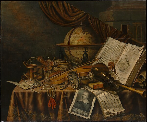 Edwaert Collier, Vanitas Still Life, 1662