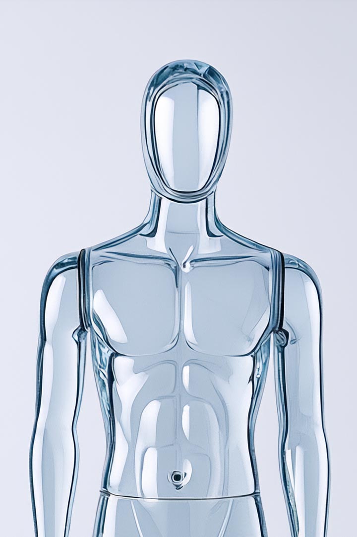 Portrait of a person in dark clothing speaking on a phone