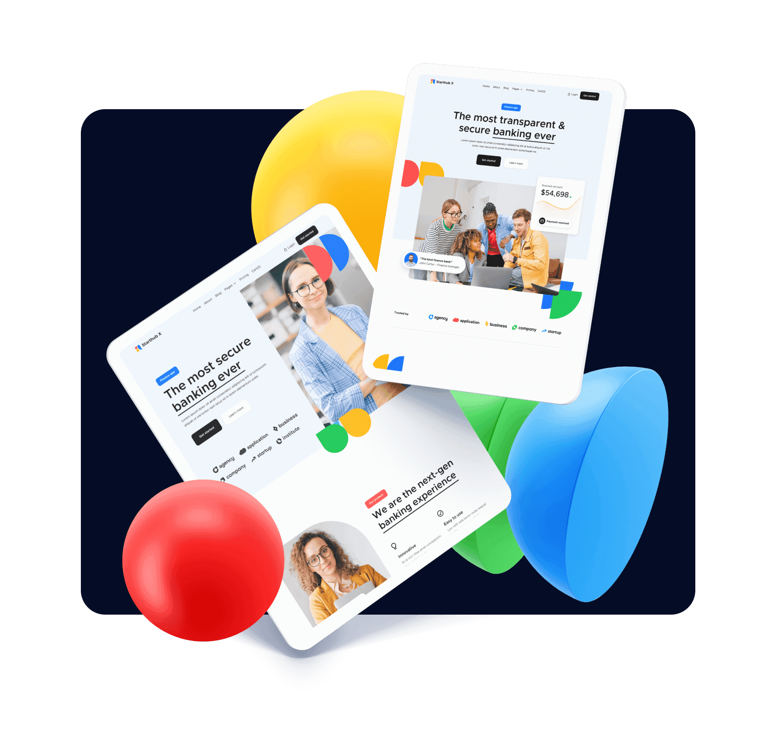 Thumbnail Image - Subscription X Framer Template | Brix Templates