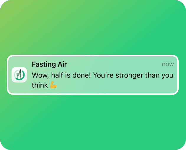 Smart fasting reminders