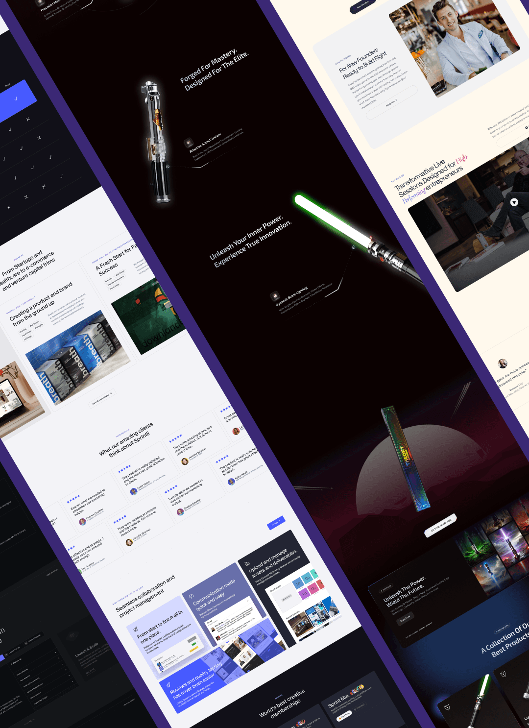 image of an e-commerce store in Framer