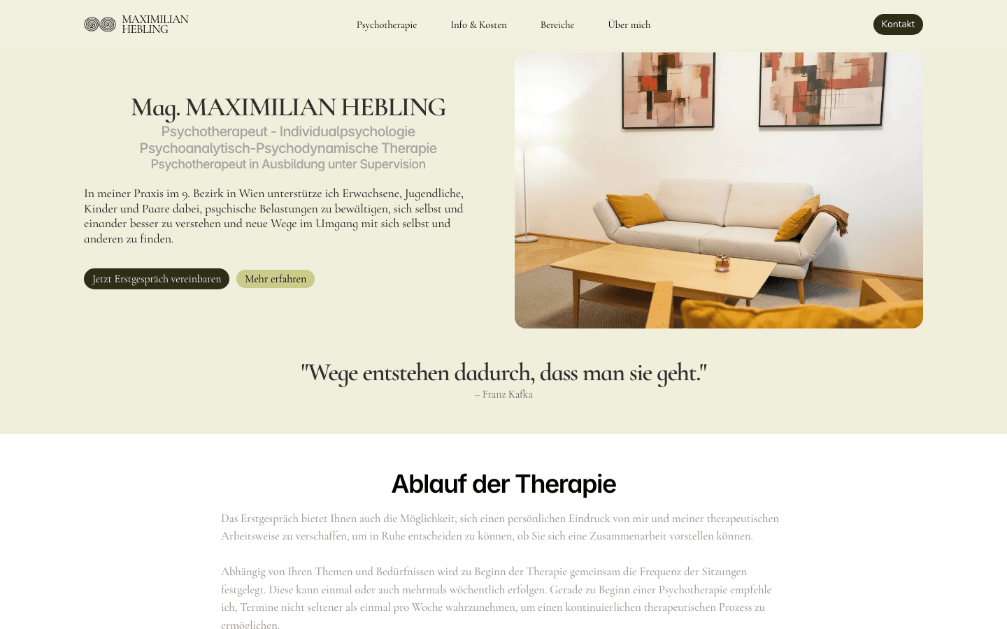 Psychotherapie Hebling