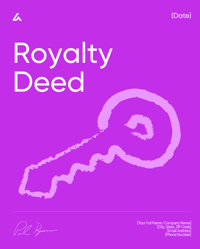 Royalty Deed 