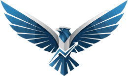 Imagem de uma águia da logo da Valor.ia