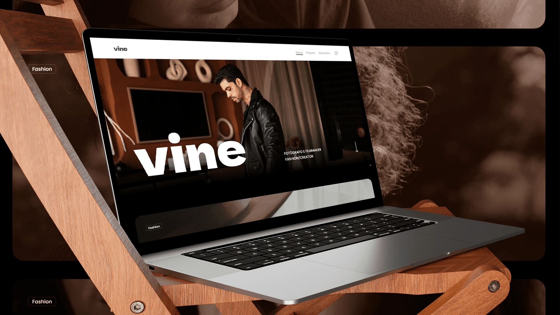 Interface de website