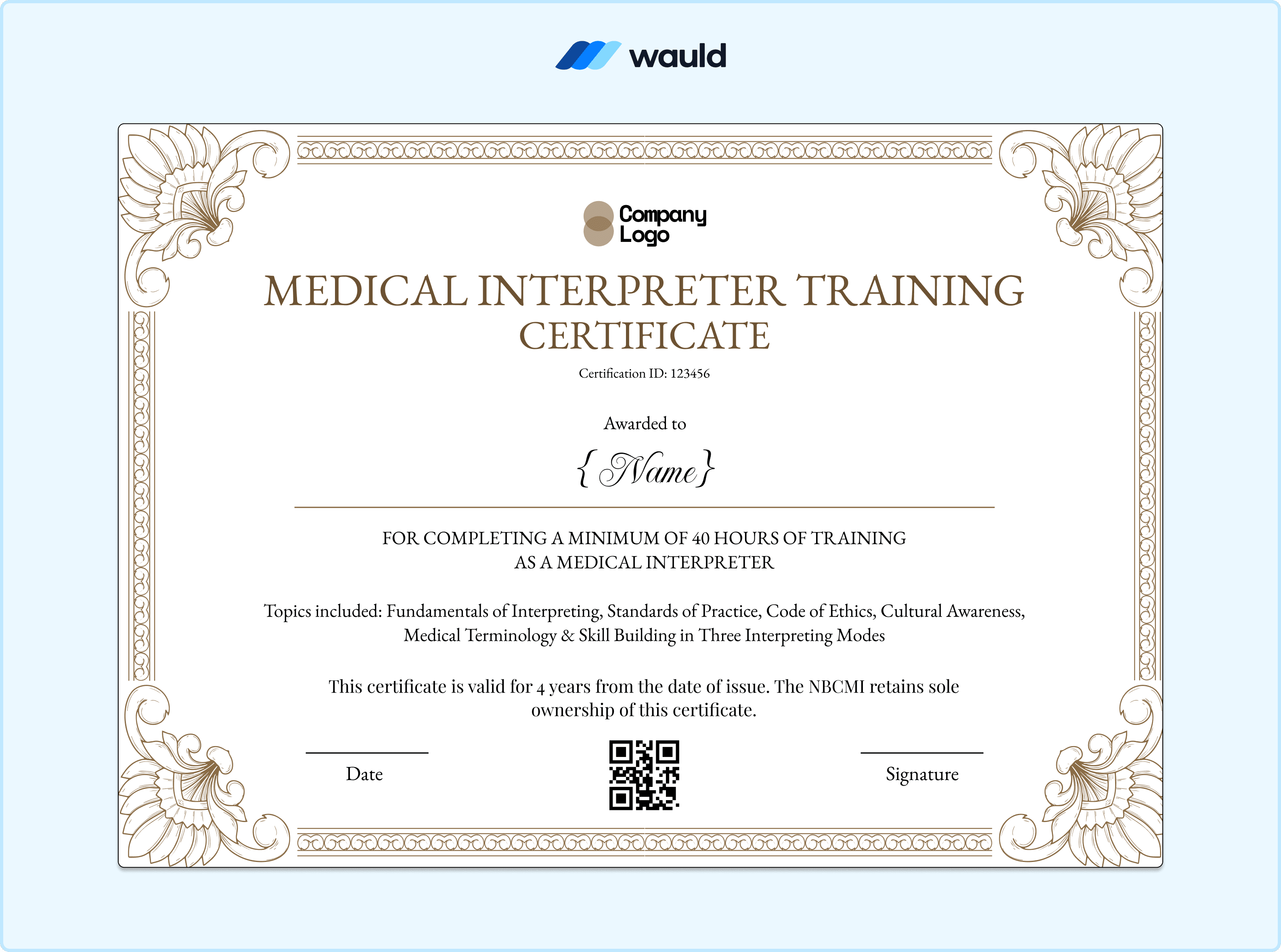 Medical Interpreter Certificate