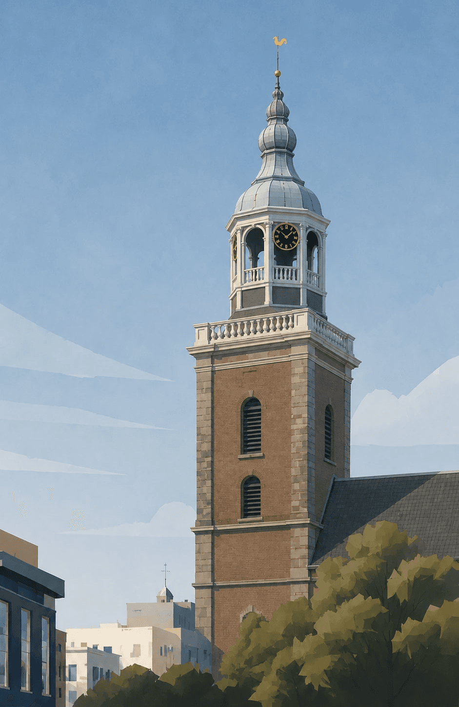 Kerktoren in Almelo