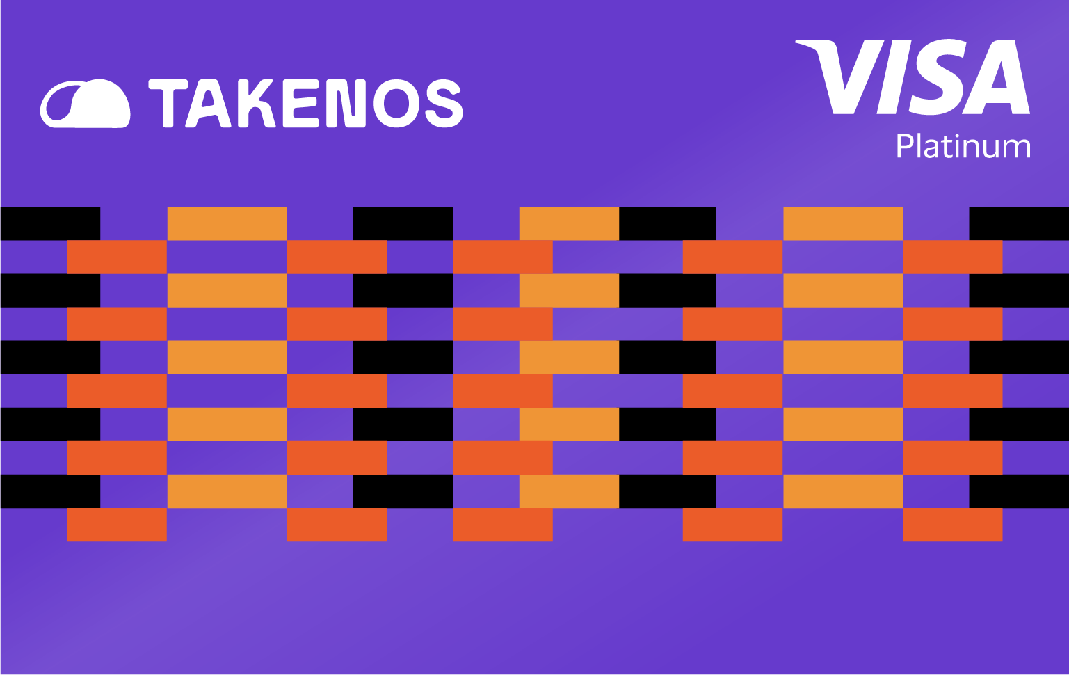tarjeta internacional visa de takenos