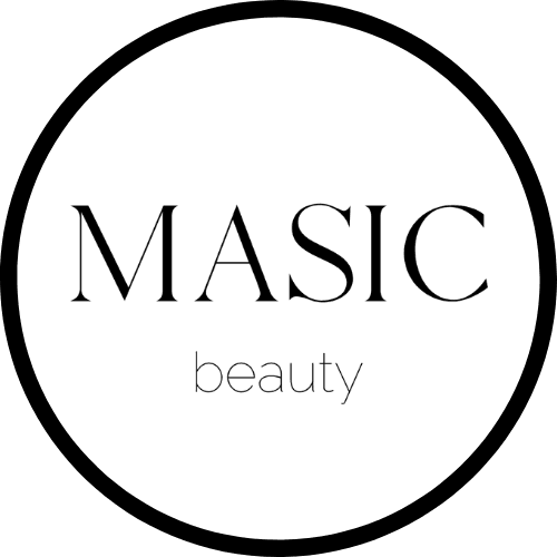 Portrait of a large grey dog on green background