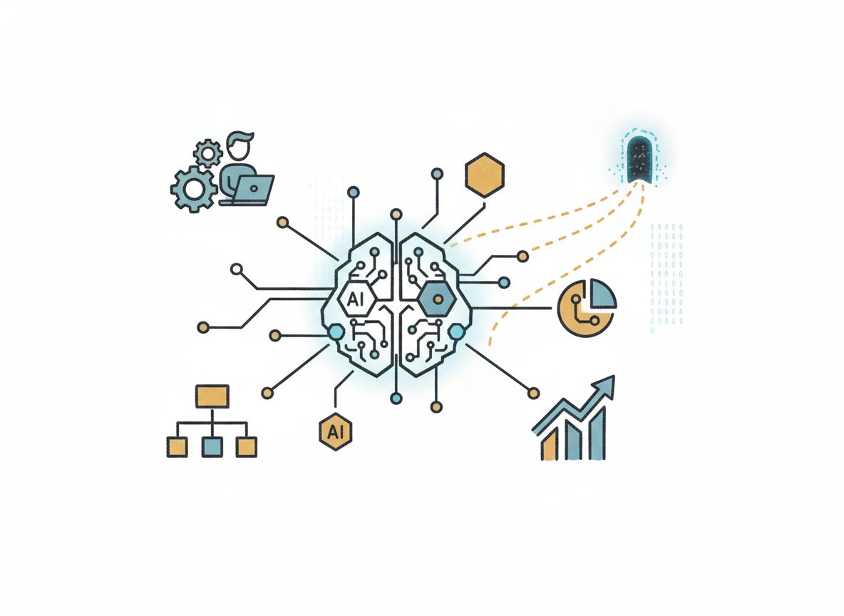 Illustration depicting the allure of ai: why the future of work depends on it