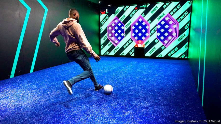 Interactive Football Wall