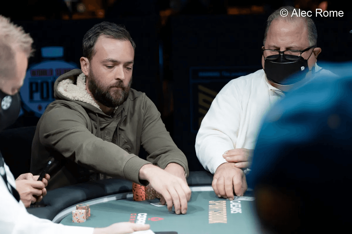 Photo of Kevin Erickson playing poker