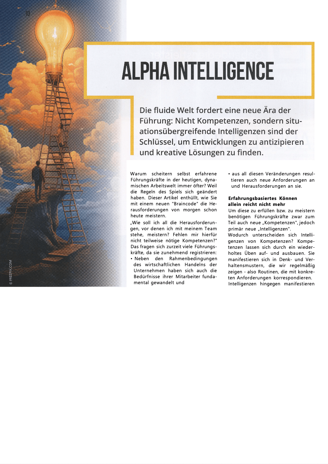 Cover: Alpha Intelligence
