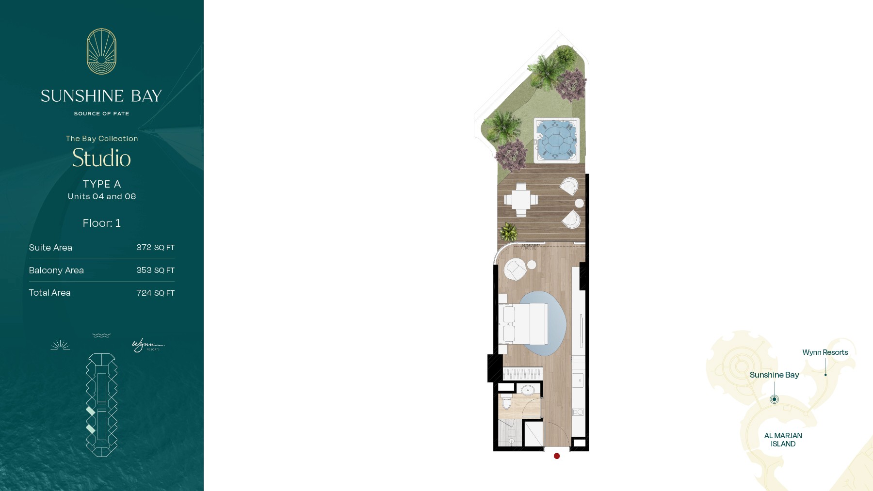 Sunshine Bay by SOF Studio Floor Plan