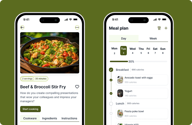 Rotato is a recipe management mobile app made by Colin Ashby, a Product Designer