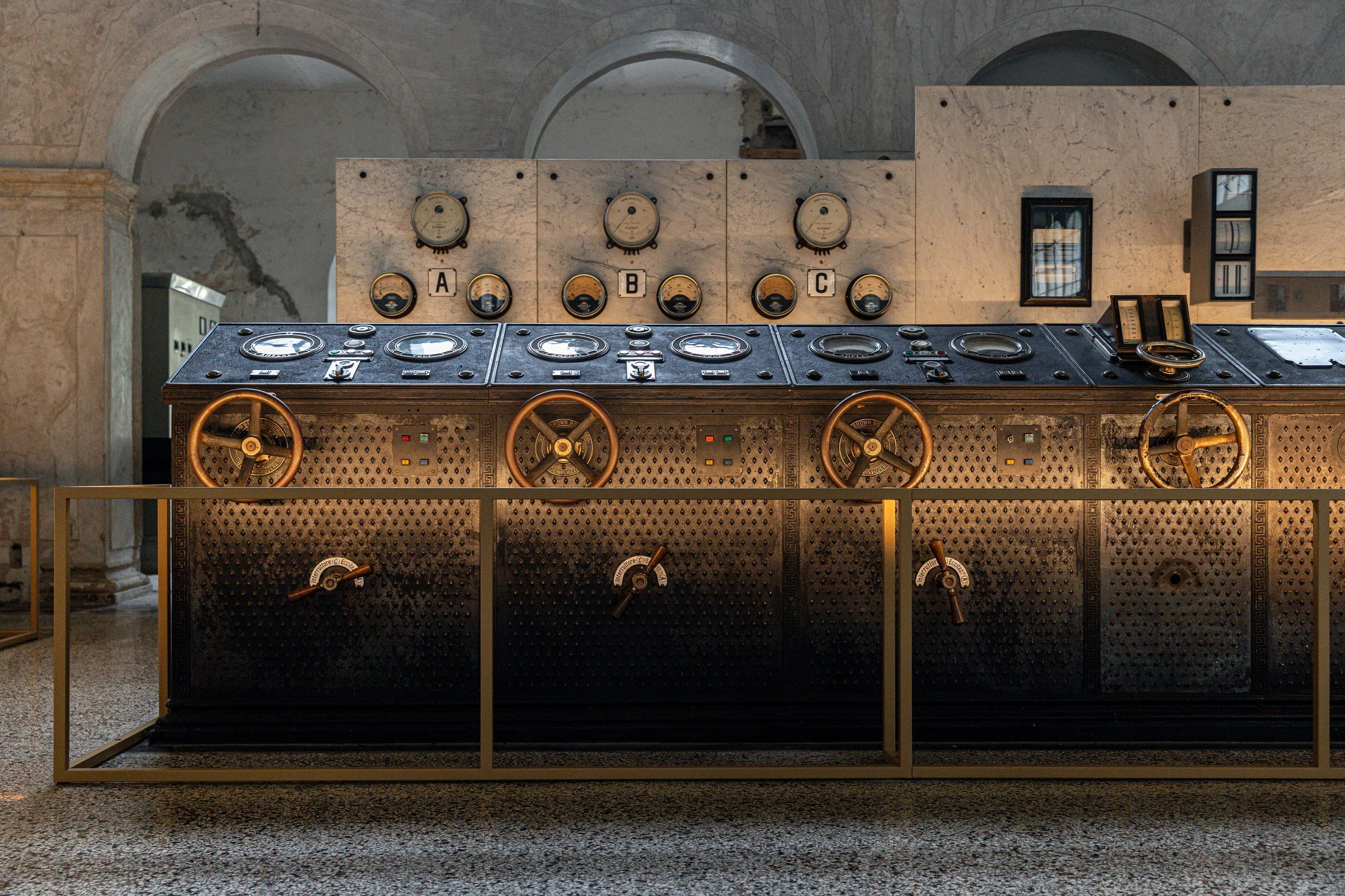 Centrale Idroelettrica Antonio Pitter interni museo