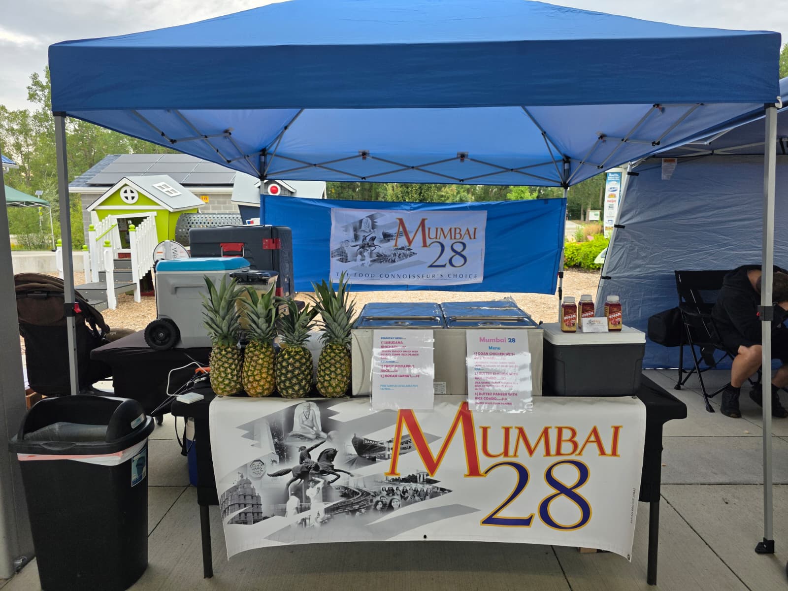 Image of Farmers market stall