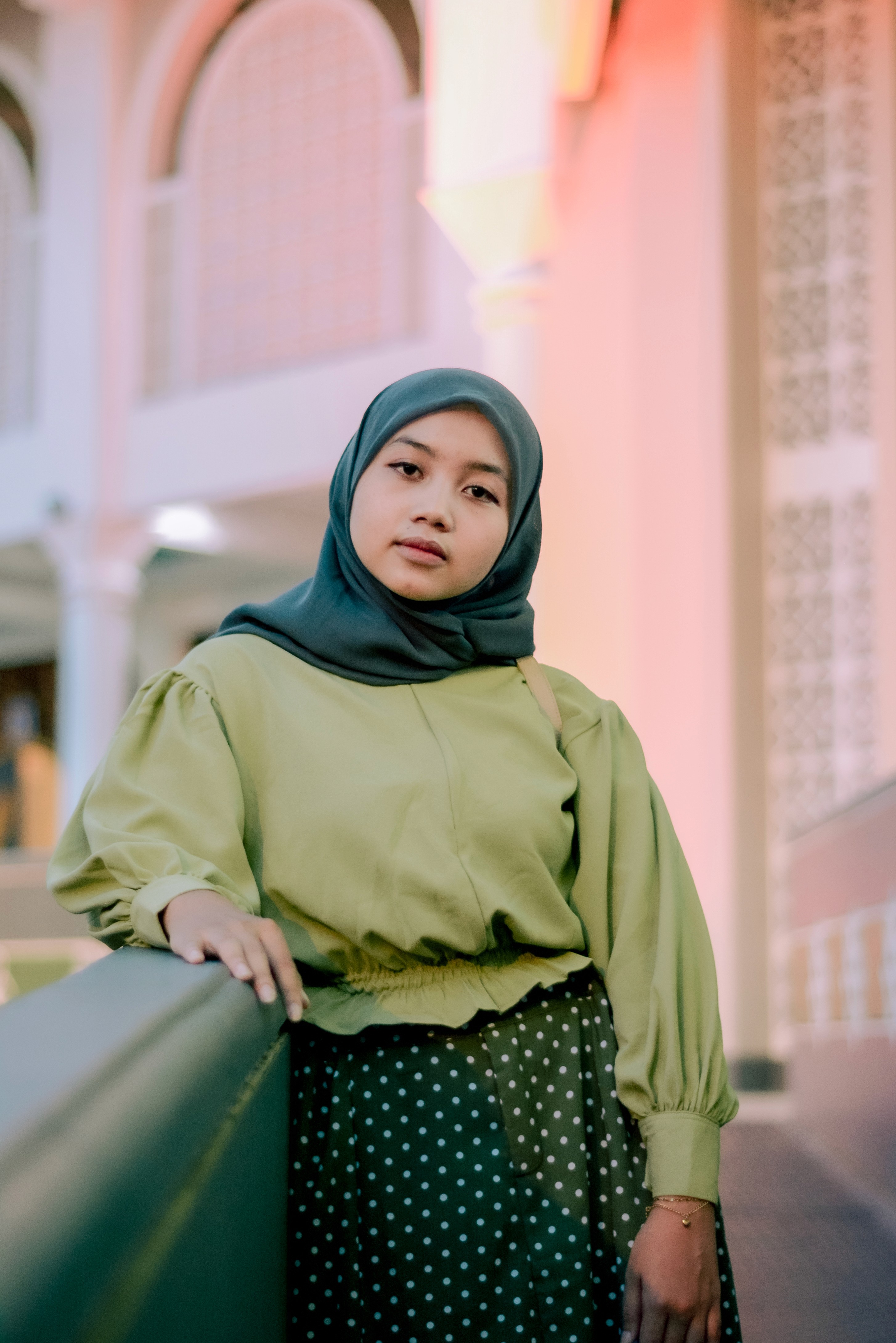 Lintang at Masjid Al-Akbar Surabaya
