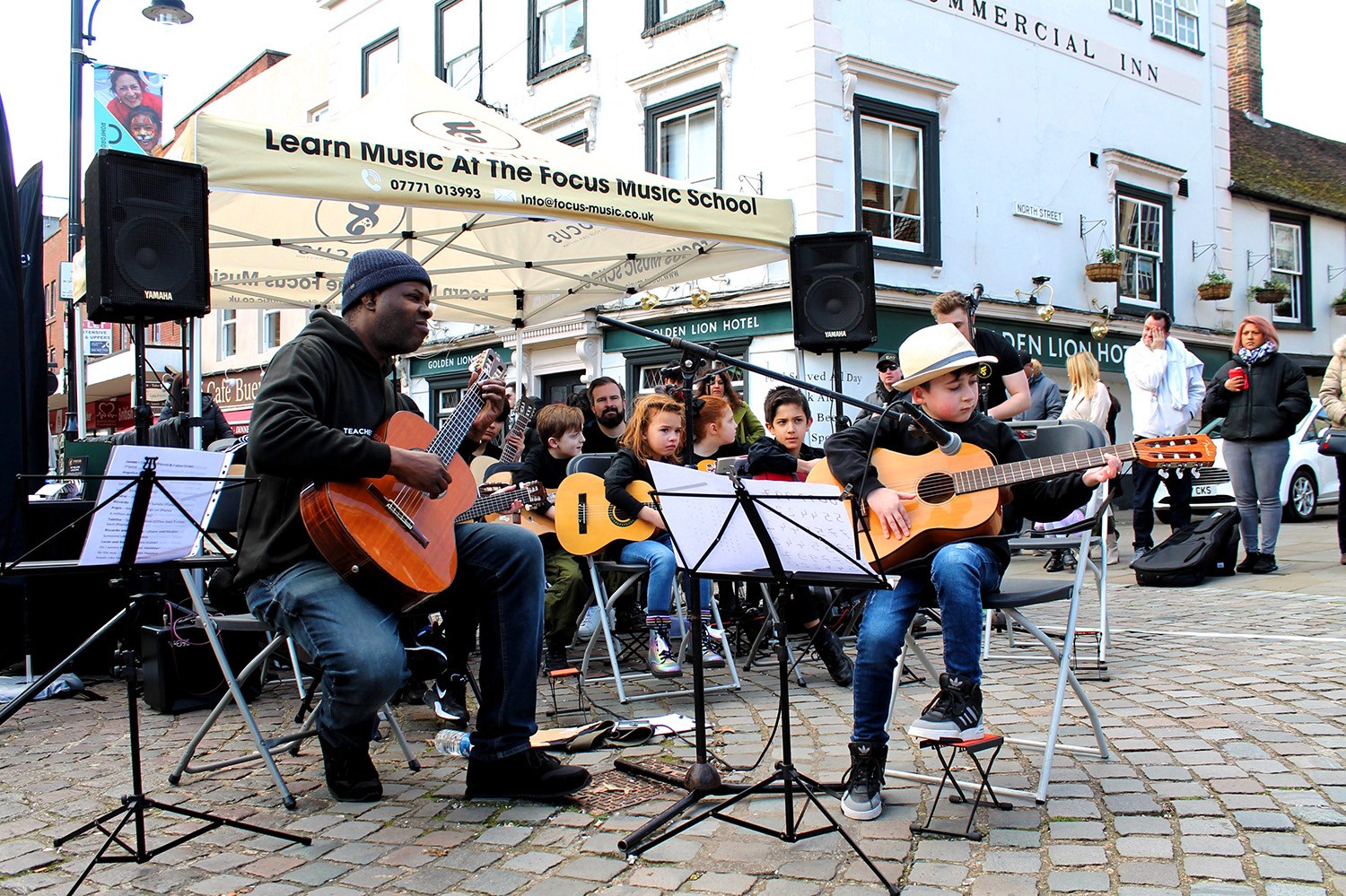 Focus Music Live performance with the students in Romford