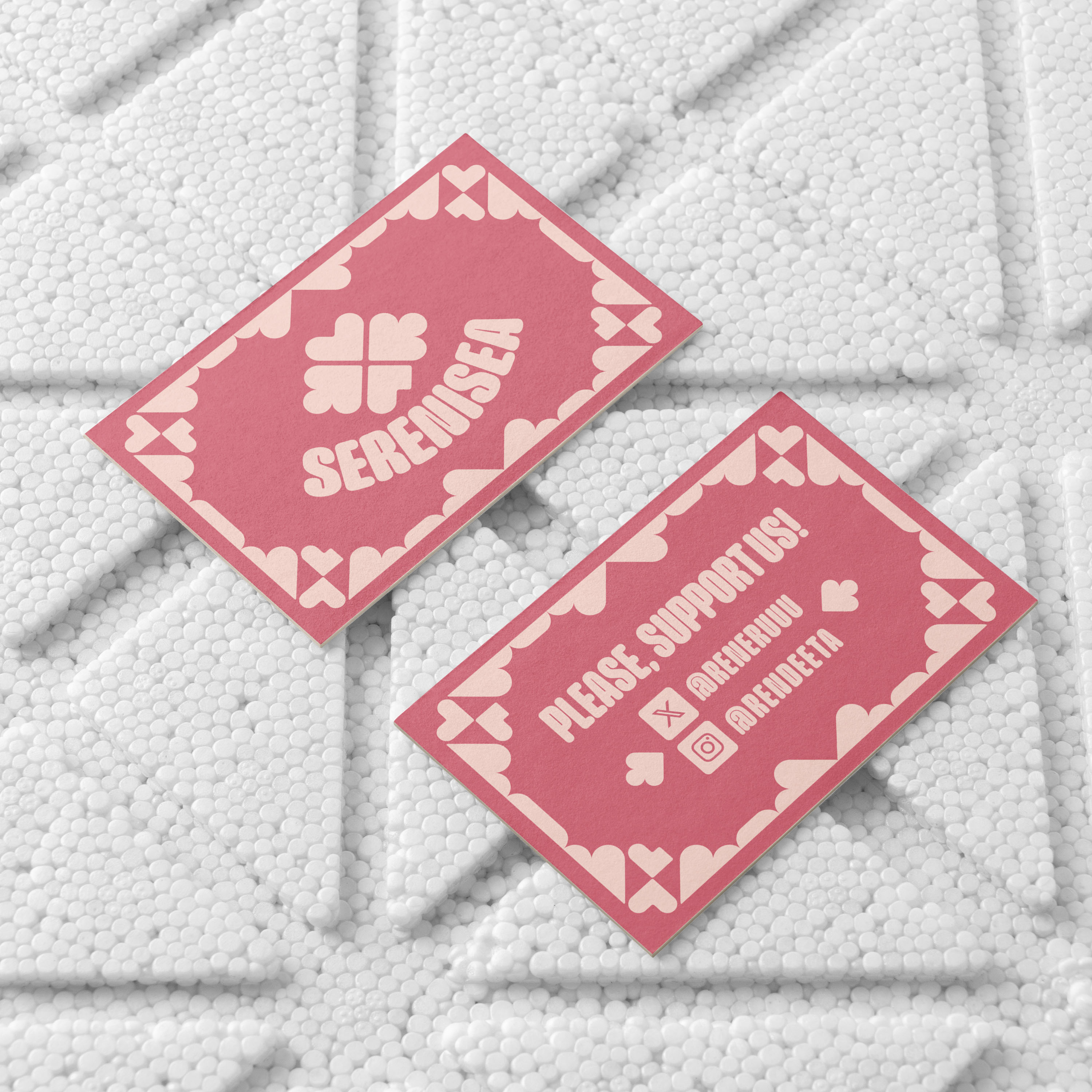 Business card design for Serenisea