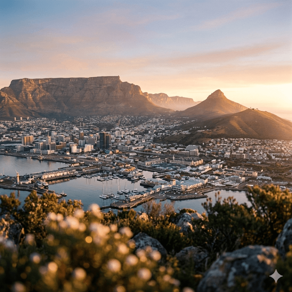 picture of south africa from Hill