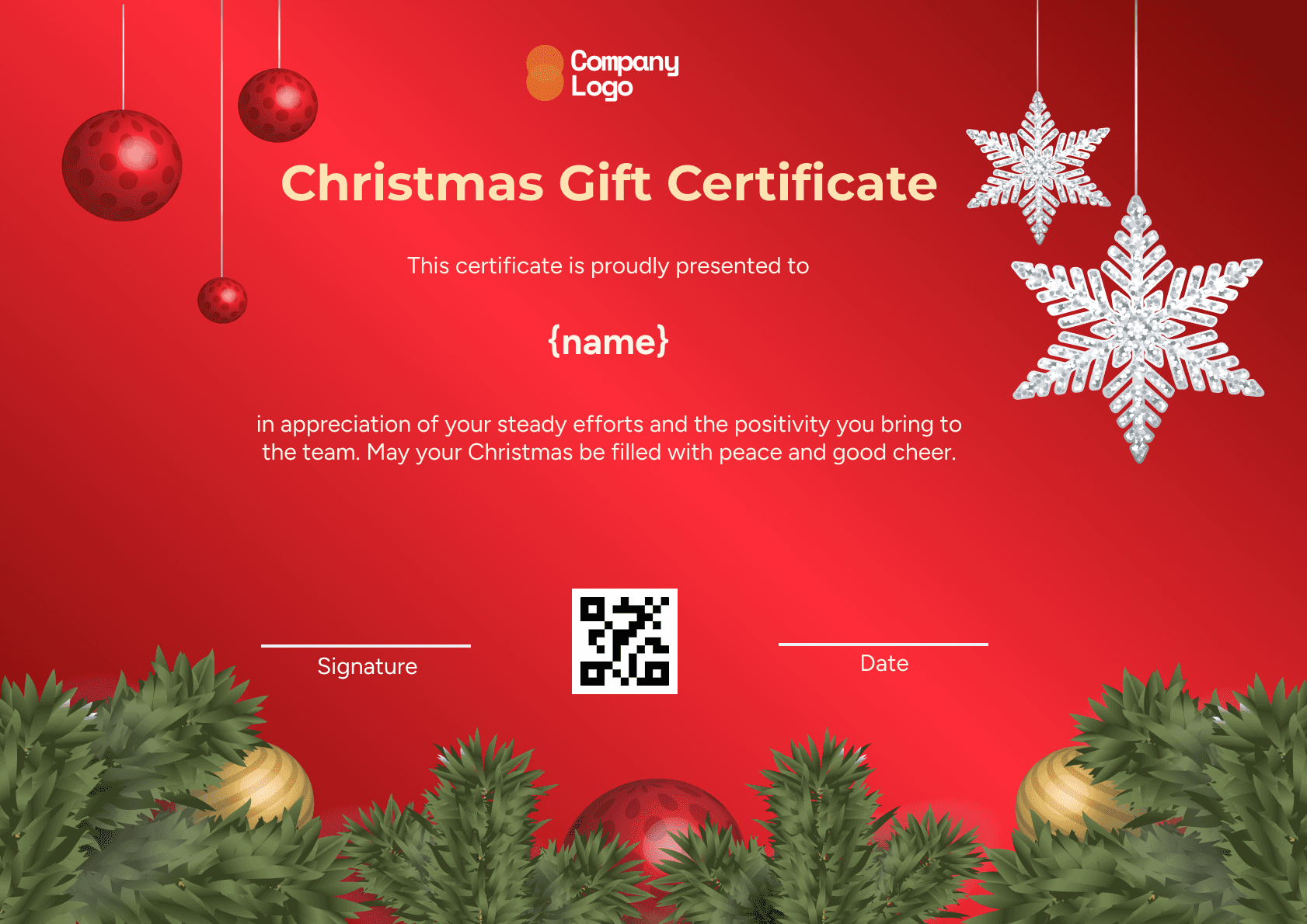 Wauld - Professional and attractive green recognition badge template