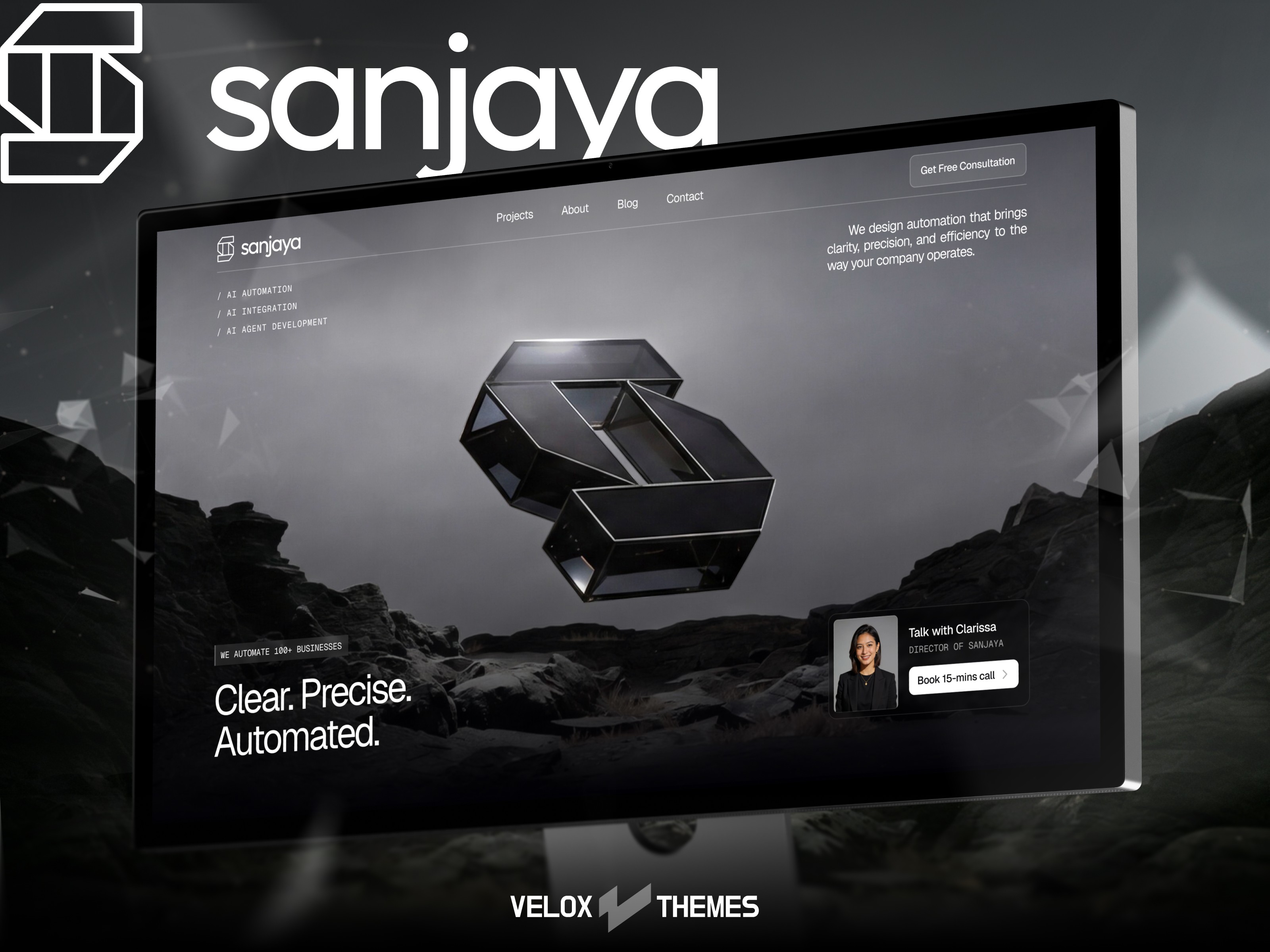 Sanjaya framer template
