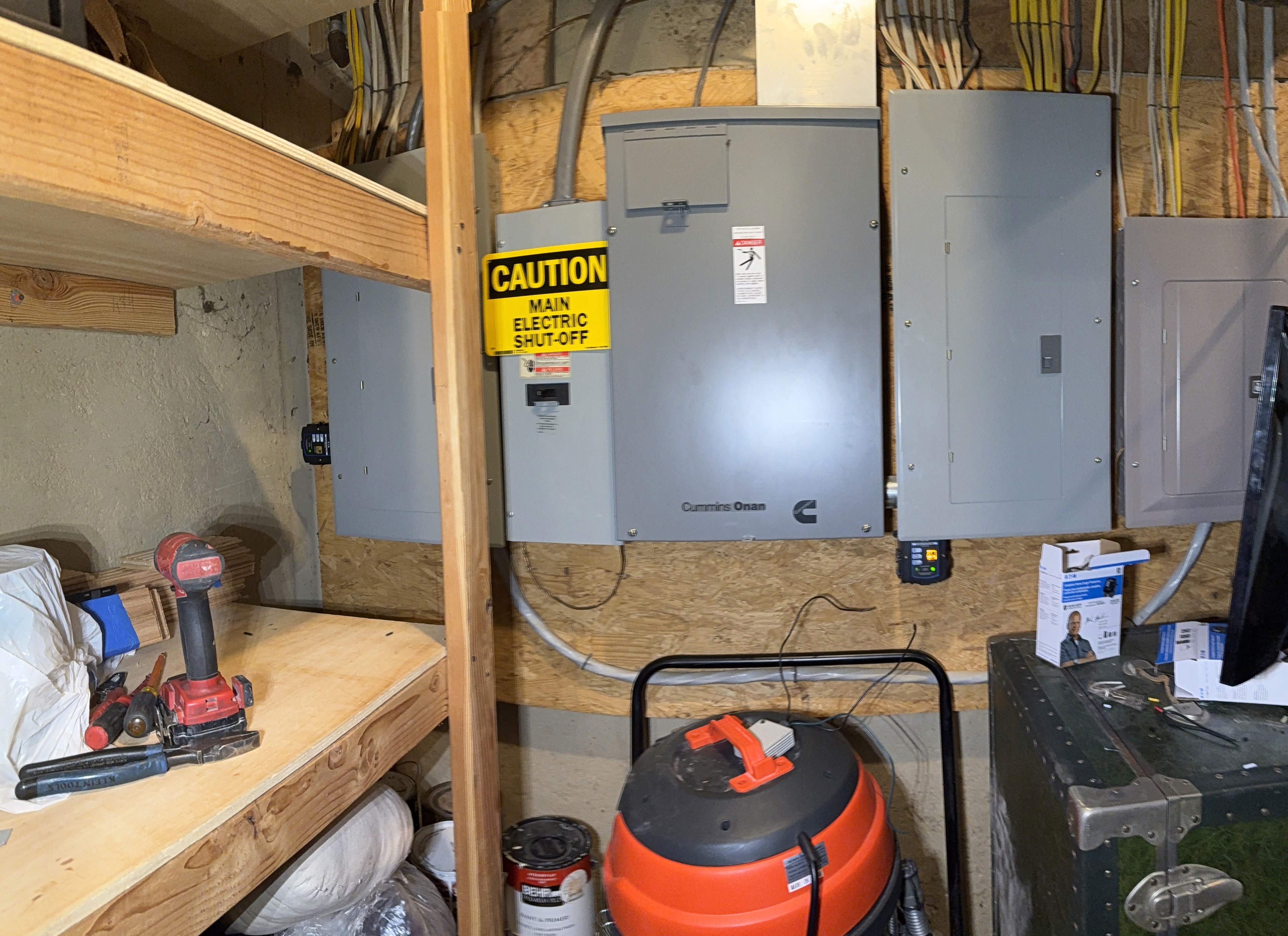 electrical wiring and network wiring