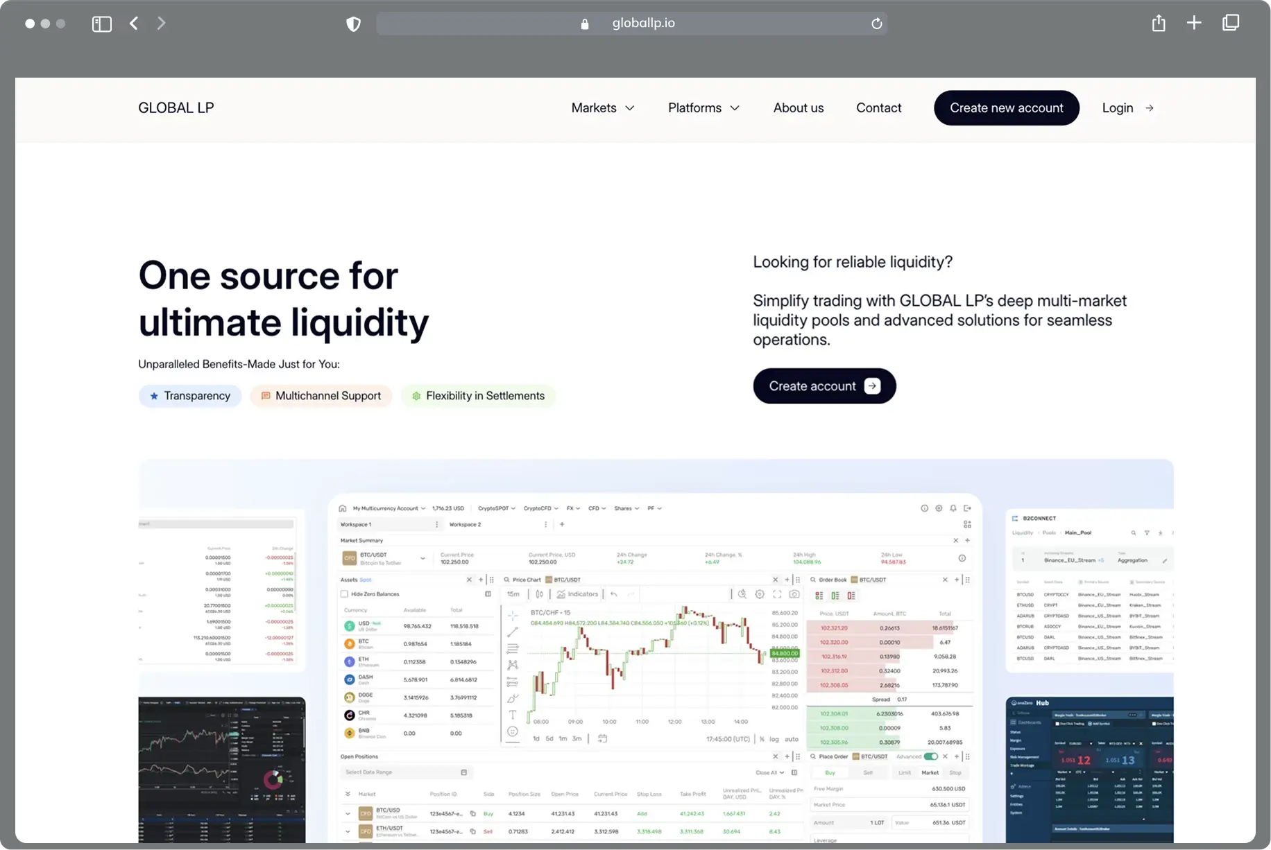 WSA website example