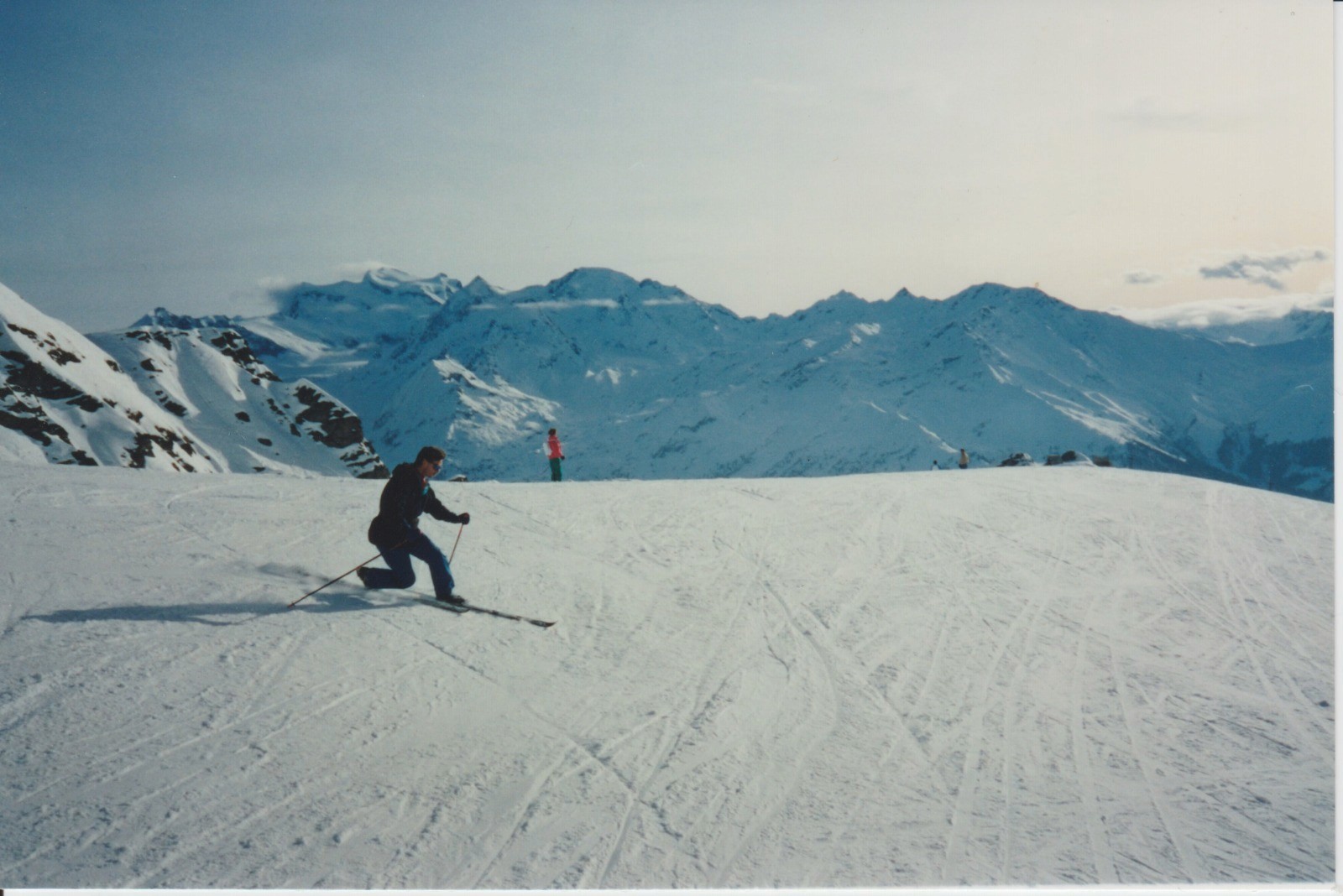 Private ski lessons on the slopes of Cortina