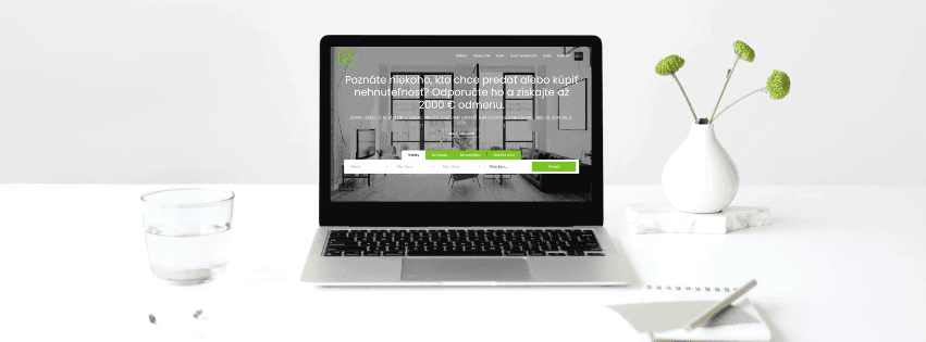 Mock up Odporuč Nehnuteľnosť