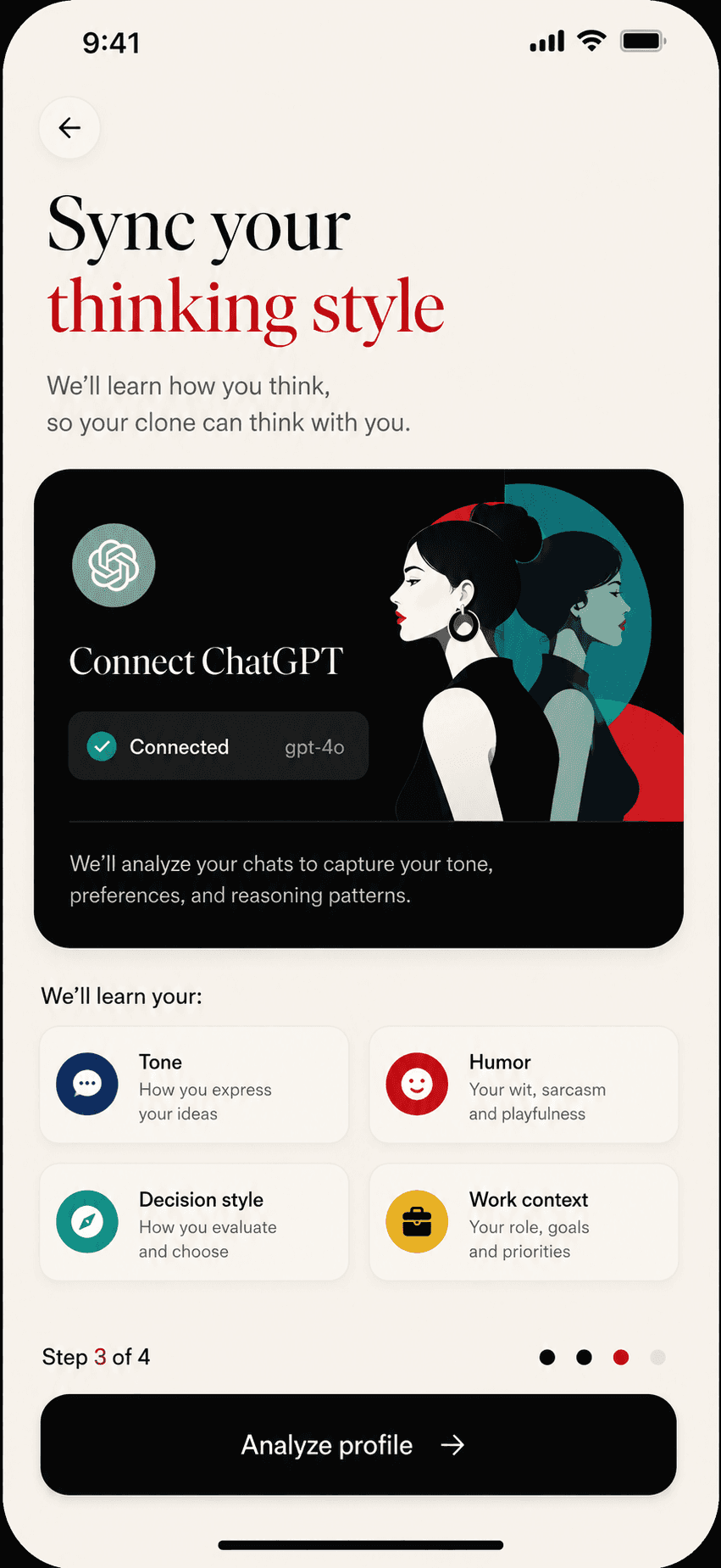 Book a Clone app screen 5